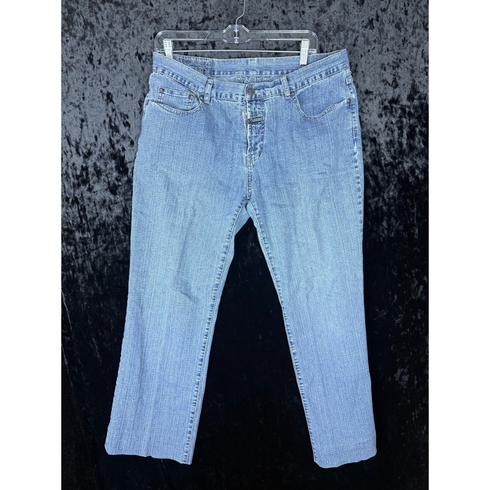 Vintage Marithe + Francios Girbaud Heemed Jeans Men's 32 Blue Denim Solid